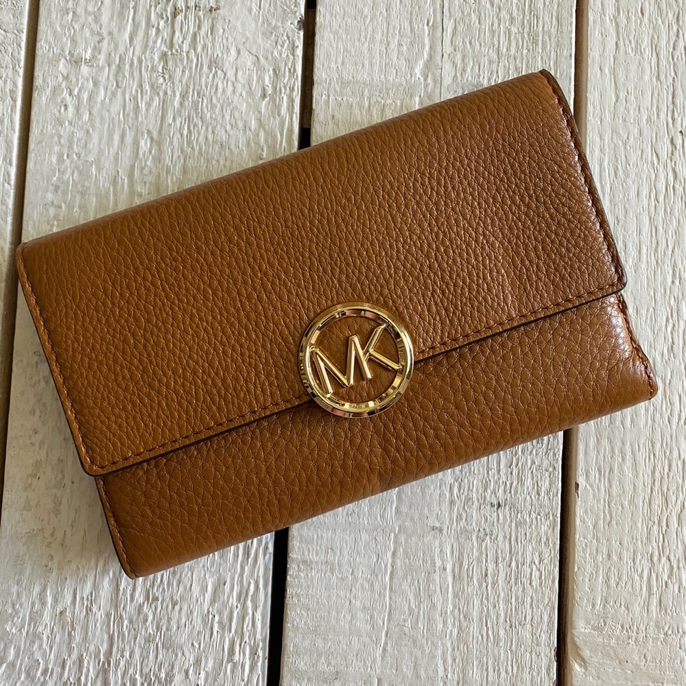 Michael Kors Brown Leather Wallet